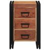 vidaXL Bedside Cabinet Brown 40 x 40 x 59 cm Solid Acacia Wood