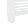 vidaXL Radiator Covers 2 pcs White 112x19x81.5 cm MDF