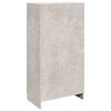 vidaXL Shoe Cabinet Concrete Grey 55x35x108 cm Engineered Wood
