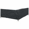 vidaXL Furniture Cover Black 260 x 210 x 80 cm 600D Oxford Fbric