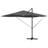 vidaXL Cantilever Roma Parasol Anthracite and Black 352 x 251 x 265 cm