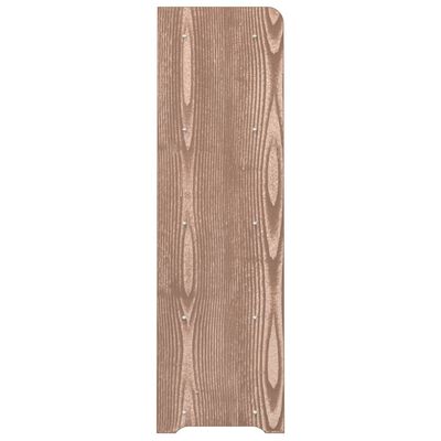 vidaXL Shoe Rack Brown 65x24x81 cm Engineered Wood
