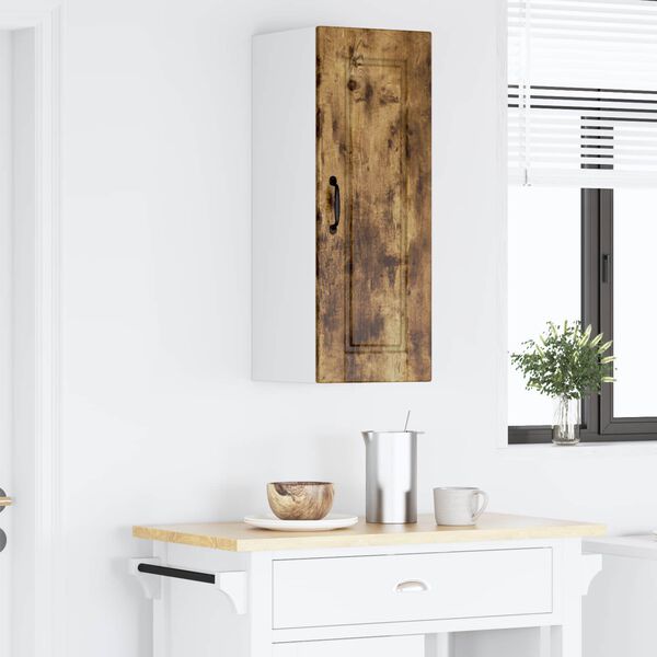 vidaXL Kitchen Cabinet Smoked Oak 30 x 31 x 80 cm Engineered Wood