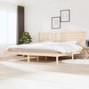 vidaXL Bed Frame without Mattress Solid Wood Pine 200x200 cm