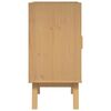 vidaXL Base Cabinet Olden Brown 60 x 40 x 80 cm Solid Pine wood