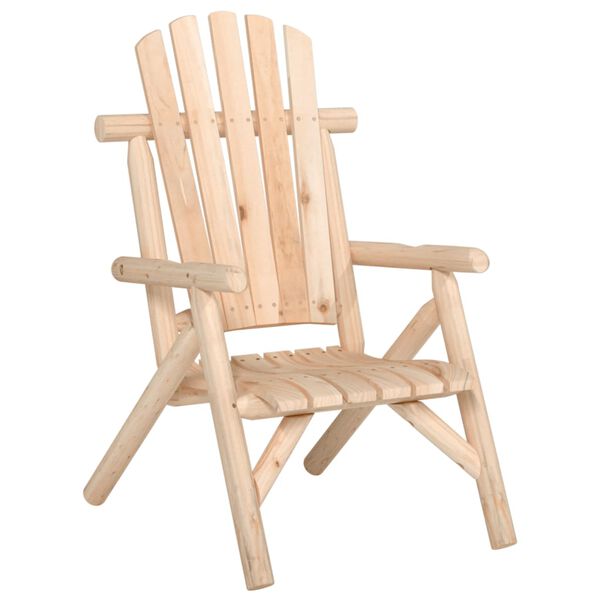 vidaXL 3 Piece Garden Lounge Set Solid Wood Spruce
