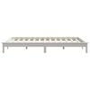 vidaXL Bed Frame without Mattress White 120x200 cm Solid Wood