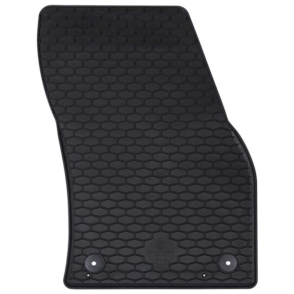 vidaXL Car Mat 4 pcs Black suitable for &Scaron;koda KODIAQ 2017-2023 Rubber