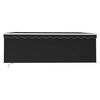vidaXL Manual Retractable Awning with Blind&LED 4x3m Anthracite