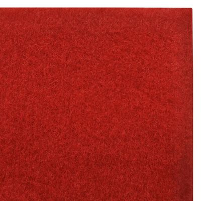 vidaXL Red Carpet 1 x 20 m Extra Heavy 400 g/m2
