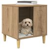 vidaXL Dog House Artisian Oak 44 x 42 x 49 cm Engineered Wood