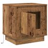 vidaXL Bedside Cabinet Old Wood 44 x 34.5 x 45 cm Engineered Wood