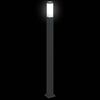 vidaXL Bollard Light 110 cm Black IP44