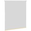 vidaXL Roller Blind Blackout Beige 135x130 cm Fabric Width 131.6 cm Polyester