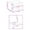 vidaXL Jewellery Box 3-Layer White 23x20.5x14 cm