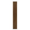 vidaXL Book Cabinet/Room Divider Brown Oak 40x30x198 cm