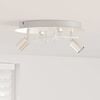 vidaXL Ceiling Spotlight Nickel 29 x 29 x 11 cm Steel and Glass