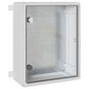 vidaXL Control Cabinet Grey 40 x 24.5 x 50 cm ABS Plastic