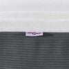 vidaXL Bed Mattress with Mattress Grey 120 x 190 cm Fabric