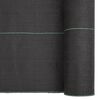 vidaXL Weed Membrane Black 1x25 m PP