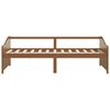 vidaXL 3-Seater Day Bed without Mattress Honey Brown 90x200cm