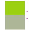 vidaXL Roller Blind Blackout Leaves Green 90x175 cm Fabric Width 85.7 cm Polyester
