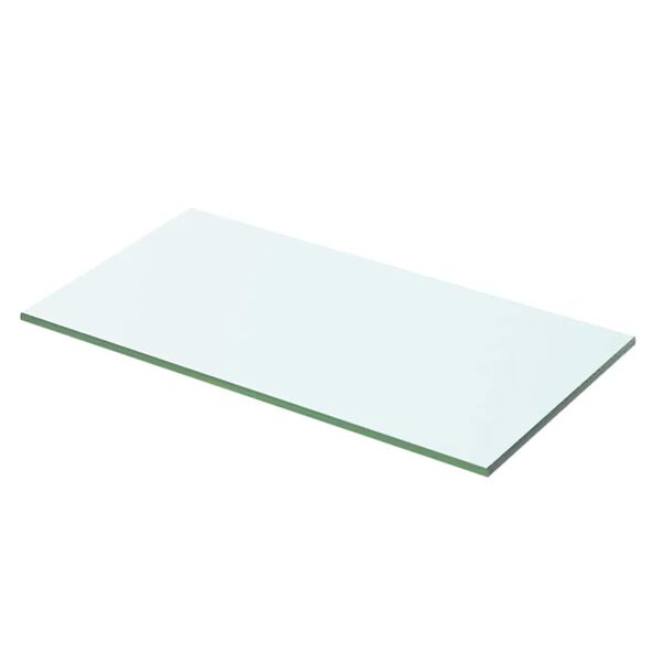 vidaXL Shelves 2 pcs Panel Glass Clear 50x20 cm