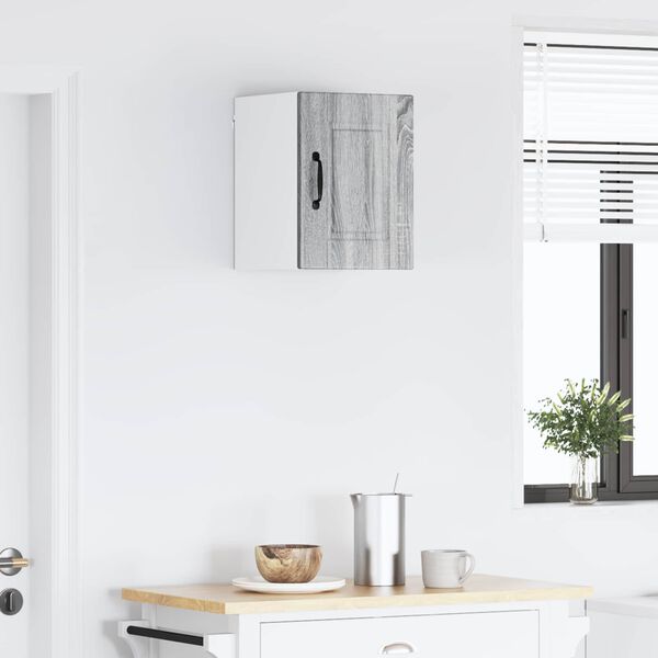 vidaXL Kitchen Cabinet Grey Sonoma 30 x 31 x 40 cm Engineered Wood