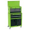 Draper Tools Combo Roller Cabinet and Tool Chest 61.6x33x99.8 cm Green
