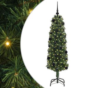vidaXL Artificial Christmas Tree with 150 LEDs with Stand Green 150 cm
