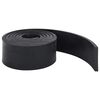 vidaXL Rubber Edge for Snow Plow Black 300x8x1 cm