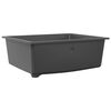 vidaXL Kitchen Sink Grey 54 x 44 x 20 cm Granite