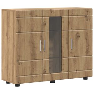 vidaXL Wooden Cabinet Artisan Oak Engineered Wood