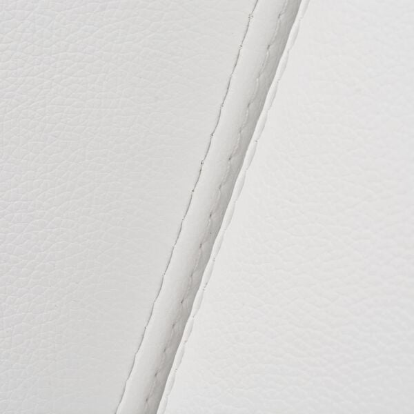 vidaXL Sofa White Fabric