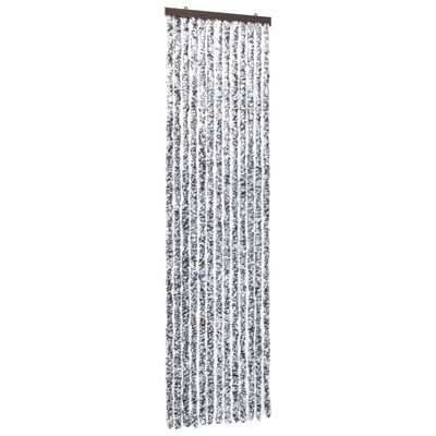 vidaXL Insect Curtain Brown and Beige 56x200 cm Chenille