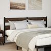 vidaXL Replace Headboard Brown Oak 200 cm Steel and Engineered Wood