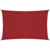 vidaXL Sunshade Sail Oxford Fabric Rectangular 2,5x5 m Red