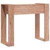 vidaXL Console Table 90x35x75 cm Solid Teak Wood