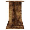vidaXL Aquarium Stand Smoked Oak 120x40x60 cm Engineered Wood