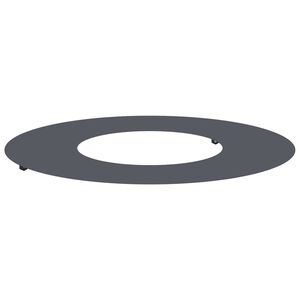 vidaXL suitable for Flat Tree Ring Anthracite &Oslash;30 / 60 cm Steel