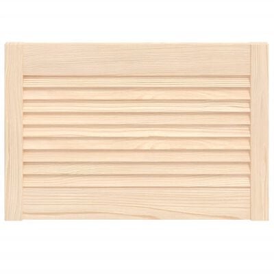 vidaXL Cabinet Door Louvred Design 39.5x59.4 cm Solid Wood Pine