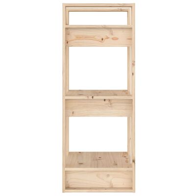 vidaXL Book Cabinet/Room Divider 41x35x91 cm Solid Wood Pine
