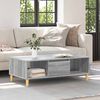 vidaXL Coffee Table Grey Sonoma 102 x 55 x 35 cm Engineered Wood