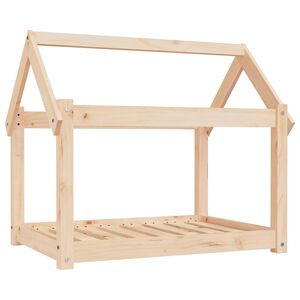 vidaXL Dog Bed 81x60x70 cm Solid Wood Pine