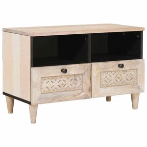 vidaXL TV Units with Drawer White 70 x 33 x 46 cm Engineered wood