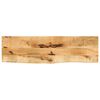 vidaXL Table Top 100x20x3.8 cm Live Edge Solid Wood Rough Mango
