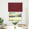 vidaXL Pleated Blind Bordeaux Red 90x150 cm Fabric Width 89.4 cm Polyester