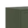vidaXL TV Cabinet Olive Green 68.5x39x60.5 cm Steel