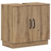 vidaXL Bathroom Sink Cabinet HOORN Artisan Oak 59.5 x 31.5x 56 cm