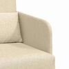 vidaXL Sofa Bed Cream 65 x 80 x 83 cm Velvet